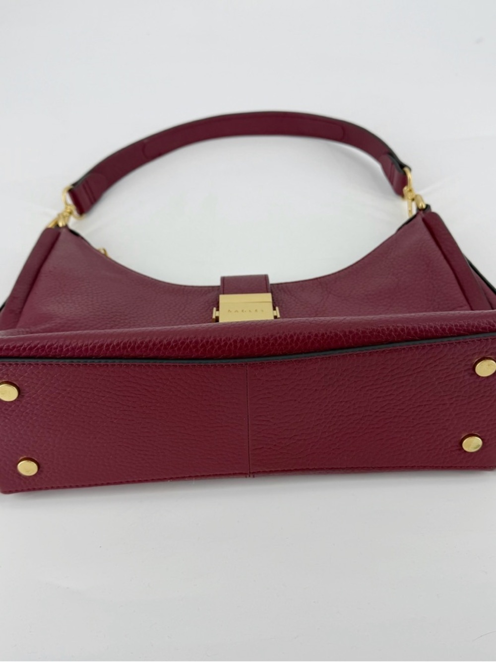 Radley London Sloane Street Medium Leather Shoulder Purse Cranberry Red - Picture 4 of 14